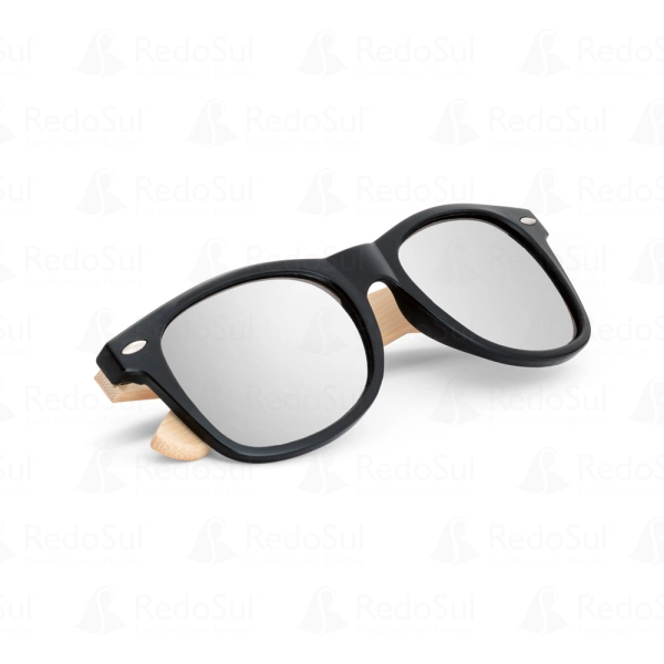 Óculos de sol personalizado em PP e bambu